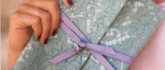 Φτιάξτε μόνες σας μια τσάντα Clutch