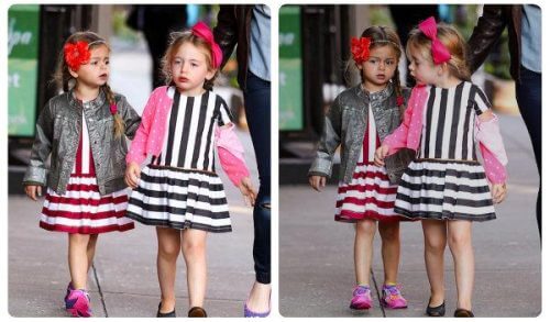 Ποια celebrity έστειλε τις δύδιμες κόρες της στο σχολείο ντυμένες σαν πραγματικά fasion icons;