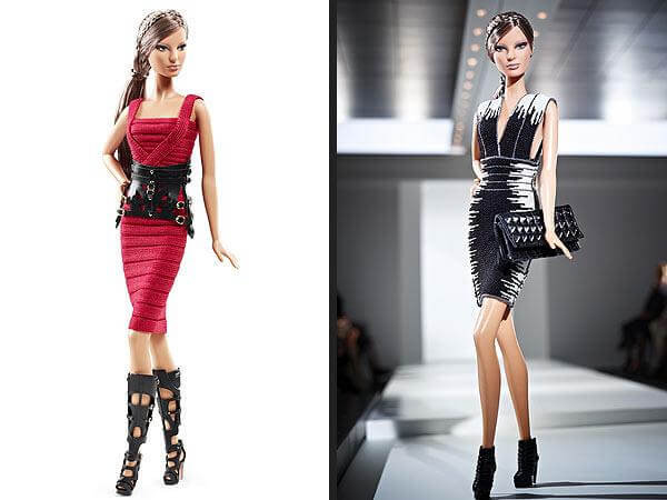 &Eta; Barbie &nu;&tau;ύ&nu;&epsilon;&tau;&alpha;&iota; &mu;&epsilon; Herve Leger