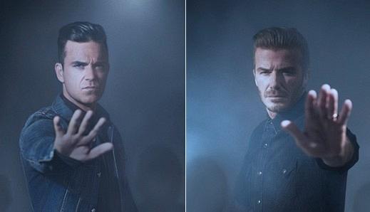 David Beckham-Robbie Williams σε νέα καμπάνια για την προστασία παιδιών από τη βία