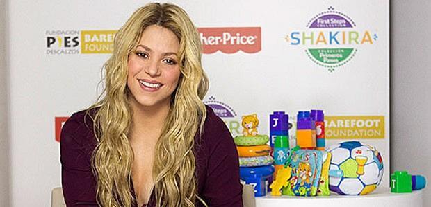 Η Shakira σχεδιάζει παιδικά παιχνίδια