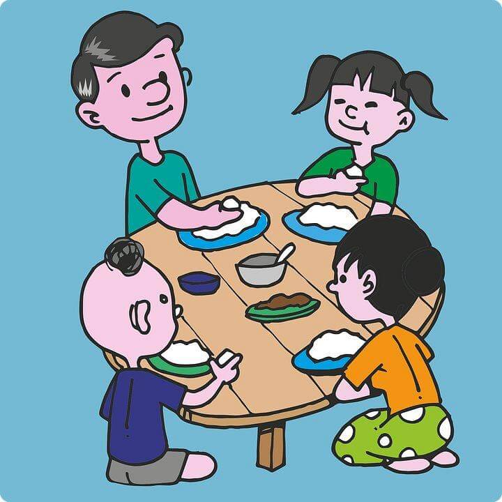 Βρετανική έρευνα: «Ακόμα και ένα γεύμα ή ένα δείπνο από κοινού με όλη την οικογένεια είναι σημαντικό»