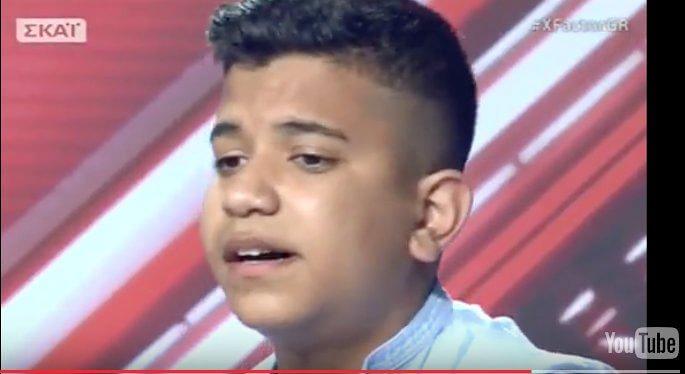 Aυτό το 16χρονο αγοράκι καταγωγής ΡΟΜΑ έκανε τους πάντες να δακρύσουν στο X FACTOR