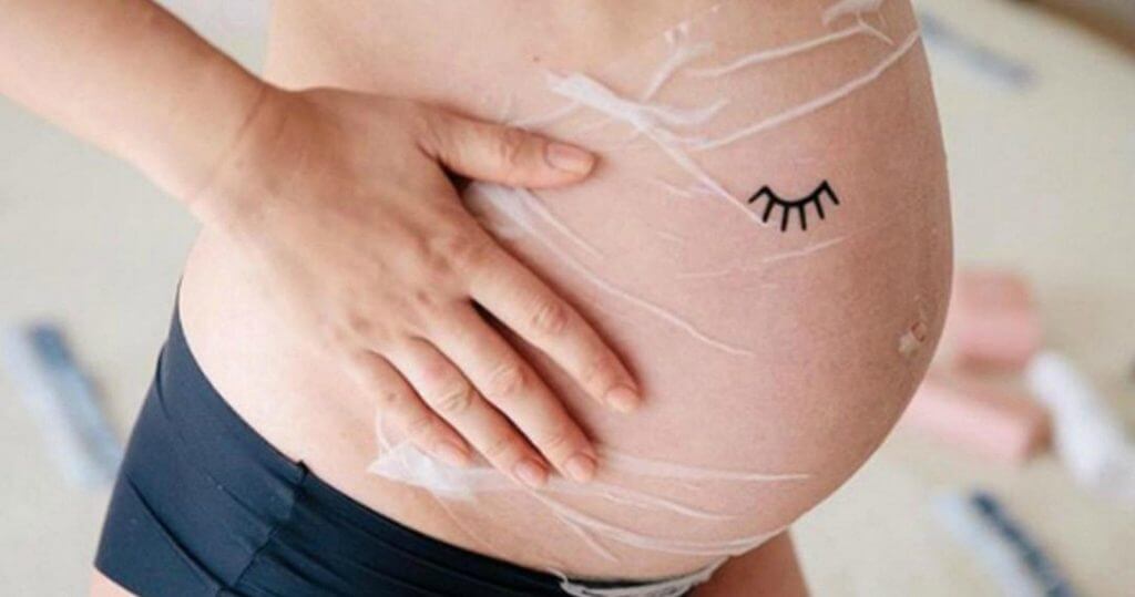 Νέα τάση: Μία μάσκα για την κοιλιά της εγκύου... εξαφανίζει τις ραγάδες!