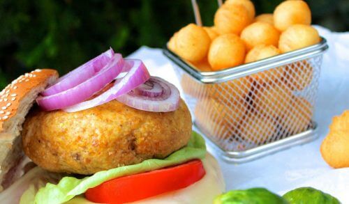 Ένα burger γαλοπούλας που θα τρελάνει μικρούς και μεγάλους!