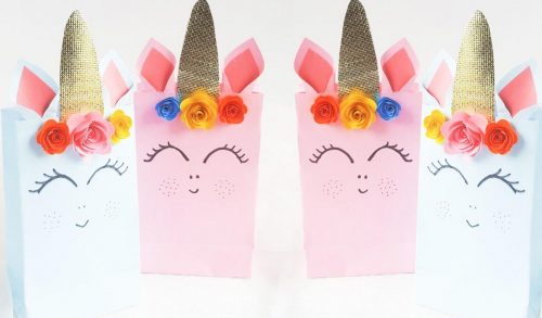 Πως να φτιάξουμε τις πιο εντυπωσιακές τσάντες δώρου για Unicorn πάρτι!