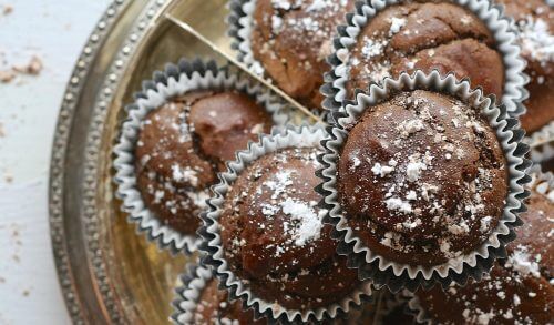 Muffins με σοκολάτα, χωρίς γλουτένη!