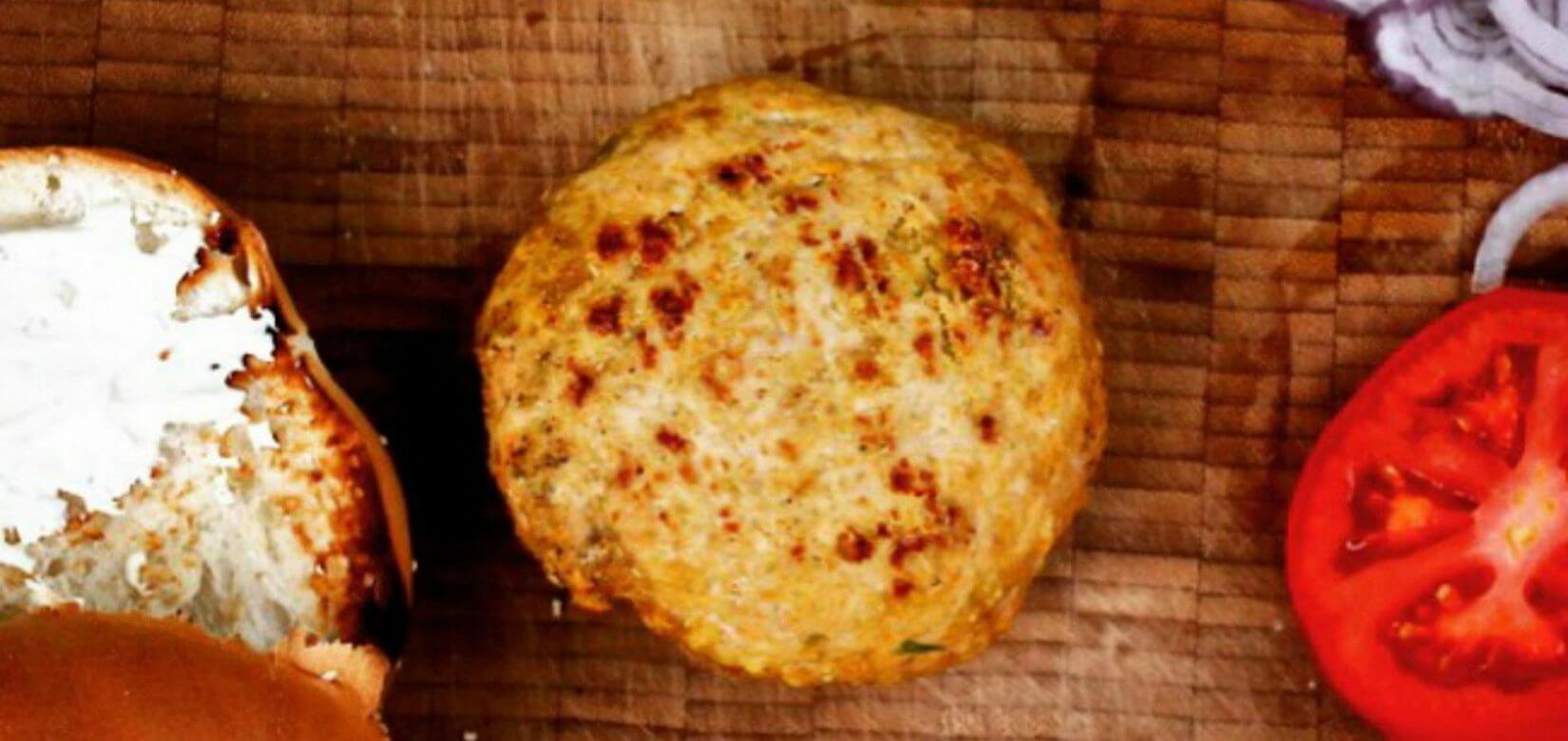 Το πιο θεϊκό burger κοτόπουλου με λαχανικά!