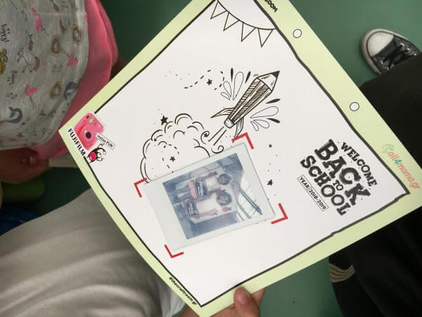 Happy School Year | Crafting sponsored by Fujifilms