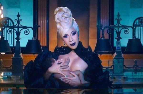 Cardi B: Θηλάζει το μωρό της στο νέο video clip της!