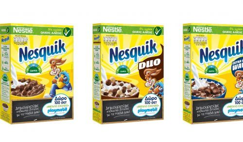 Δημιουργικό παιχνίδι μέσα από τον ΝΕΟ διαγωνισμό των δημητριακών NESQUIK®της Nestlé!