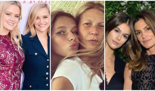 8 κόρες που είναι συγκλονιστικά ίδιες με τις διάσημες μαμάδες τους  (φωτο)