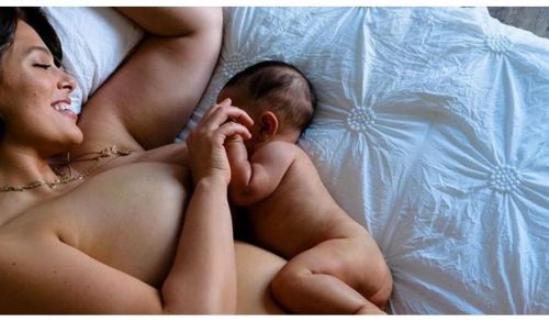 Άσλει Γκράχαμ: Θηλάζει το μωρό της και μοιράζεται αγάπη στο διαδίκτυο (video +φωτο)