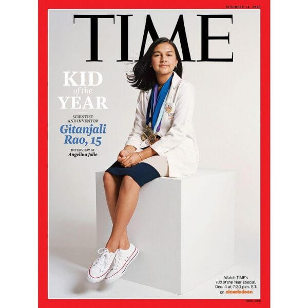 Περιοδικό TIME: "Η 15χρονη επιστήμονας Gitanjali Rao είναι το πρώτο «παιδί της χρονιάς»"