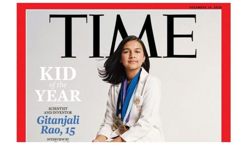 Περιοδικό TIME: "Η 15χρονη επιστήμονας Gitanjali Rao είναι το πρώτο «παιδί της χρονιάς»"