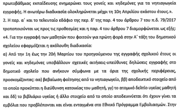 &Tau;ί &alpha;&lambda;&lambda;ά&zeta;&epsilon;&iota; &sigma;&tau;&iota;&sigmaf; &epsilon;&gamma;&gamma;&rho;&alpha;&phi;έ&sigmaf; &sigma;&tau;&alpha; &nu;&eta;&pi;&iota;&alpha;&gamma;&omega;&gamma;&epsilon;ί&alpha; &kappa;&alpha;&iota; &tau;&alpha; &delta;&eta;&mu;&omicron;&tau;&iota;&kappa;ά;