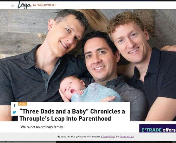Έγραψαν ιστορία- 3 ομοφυλόφιλοι γίνονται μπαμπάδες &#038; αναγράφονται σε πιστοποιητικό γέννησης (φωτό)