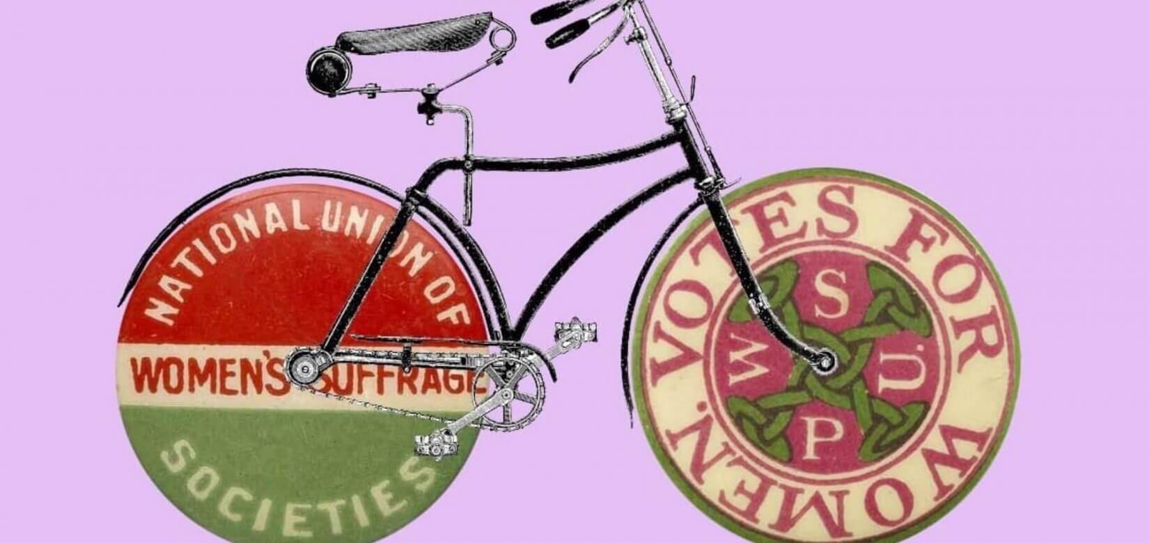 Ξέρατε ότι οι Σουφραζέτες έβλεπαν το ποδήλατο σαν φεμινιστική εφεύρεση;