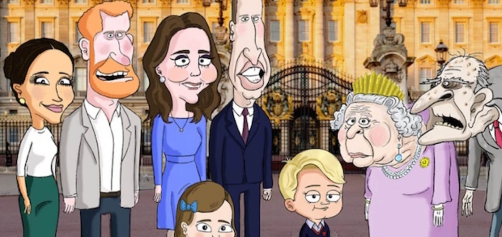 The Prince: Η νέα σειρά κινουμένων σχεδίων σατιρίζει - ανελέητα - τη βασιλική οικογένεια της Βρετανίας (vid)