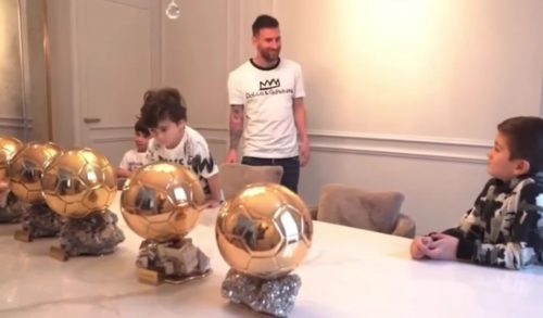 Λιονέλ Μέσι: Η απίθανη αντίδραση του γιου του για τη Χρυσή Μπάλα – «Μπαμπά 6 δεν είχες;»