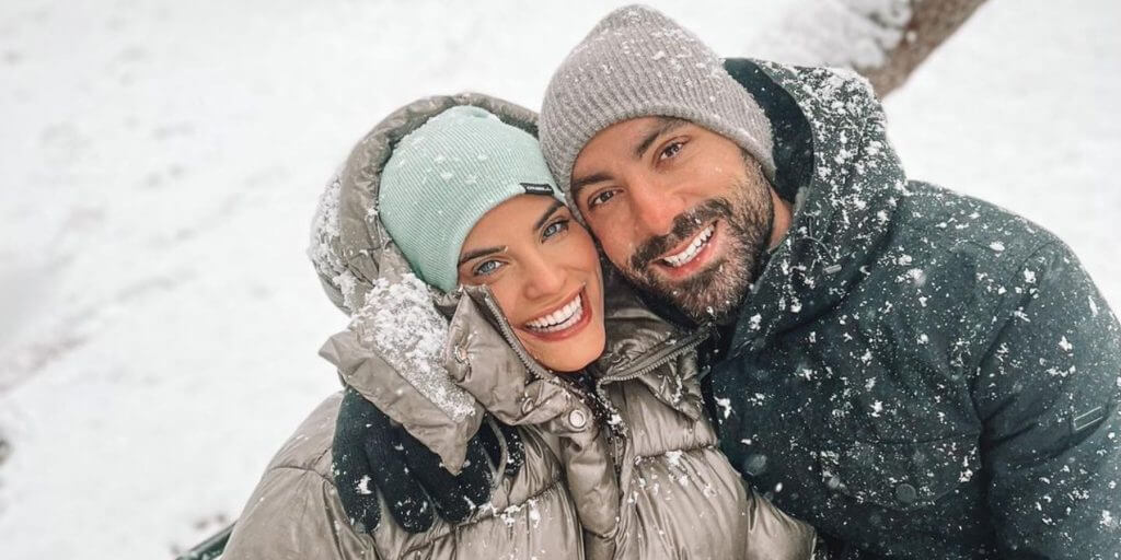 Σάκης Τανιμανίδης - Χριστίνα Μπόμπα: Τα δίδυμα βλέπουν χιόνι για πρώτη φορά - Απολαυστικό βίντεο!