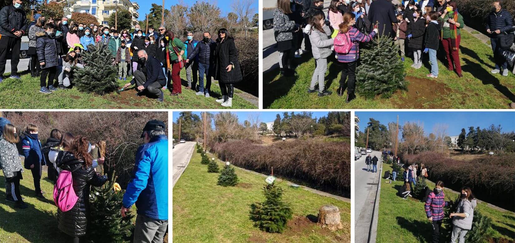Παιδιά δημιούργησαν το «άλσος των παραμυθιών»