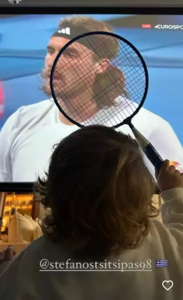 Τζένη Μπαλατσινού: O μικρός της γιος είναι φαν του τένις!