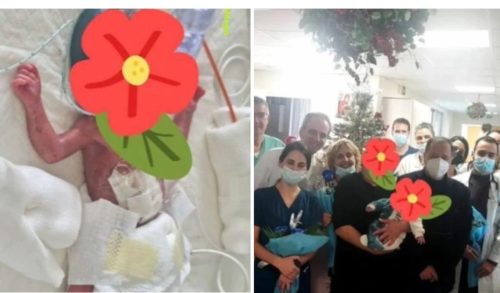 Προωράκι στην Πάτρα κέρδισε τη μάχη με τη ζωή μετά από 159 ημέρες νοσηλείας!