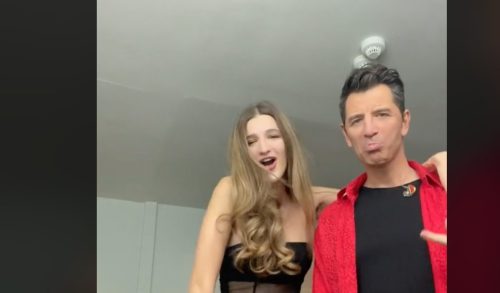 Σάκης Ρουβάς: Χόρεψε με την κόρη του, Αναστασία και έγιναν viral!