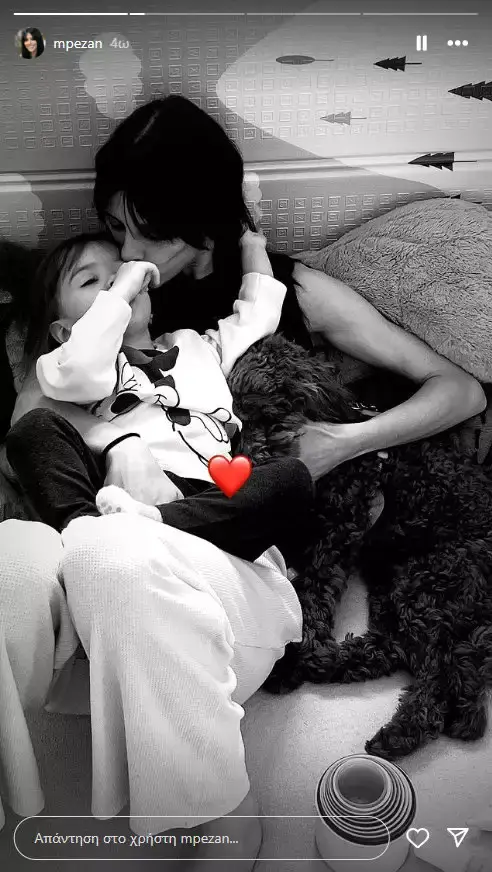 Άννα Μπεζάν: Η τρυφερή φωτογραφία αγκαλιά με την κόρη της, Χριστίνα – Νεκταρία