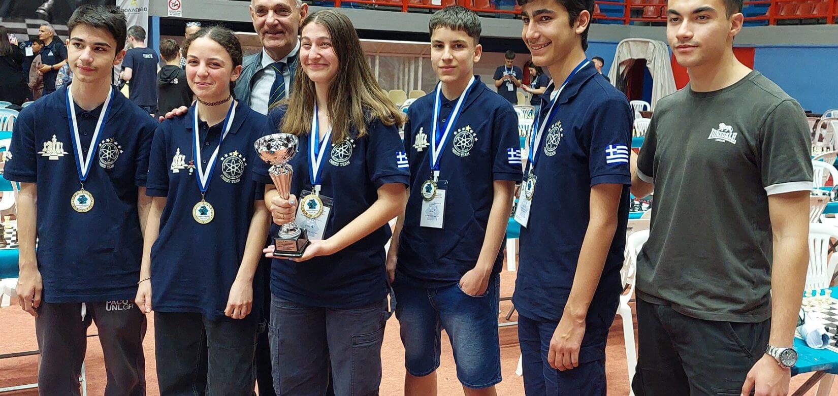Πρωταθλητές για 6η φορά στο σκάκι μαθητές από τη Θεσσαλονίκη