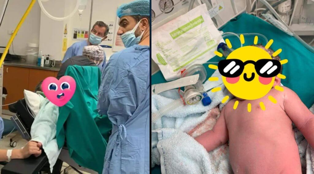 Συγκλονιστική πράξη αγάπης: 55χρονη γιαγιά γέννησε το εγγόνι της στο Ηράκλειο (pic)