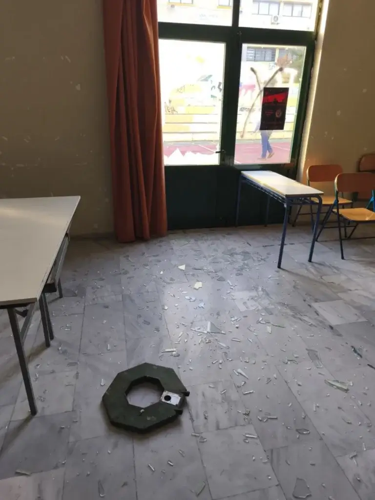 Βανδαλισμοί σε σχολείο της Κρήτης