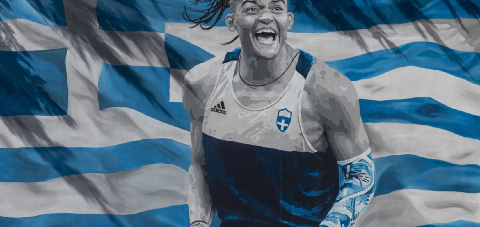 Ο Εμμανουήλ Καραλής έγινε γκράφιτι σε σχολείο της Θεσσαλονίκης - Η αντίδραση του