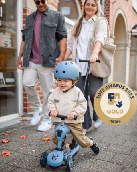 &Chi;&rho;&upsilon;&sigma;ή &delta;&iota;ά&kappa;&rho;&iota;&sigma;&eta; &tau;&eta;&sigmaf; Scoot and Ride &sigma;&tau;&alpha; Toys Awards 2025