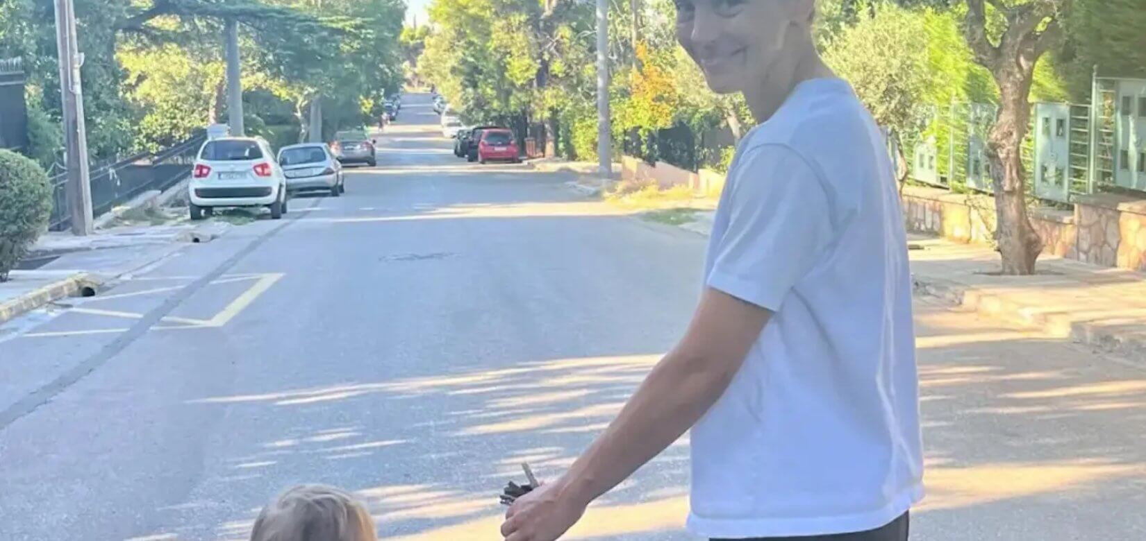 Γιούλικα Σκαφιδά: Ο γιος της ξεκίνησε το σχολείο - Η πιο συγκινητική «πρεμιέρα» (pics)