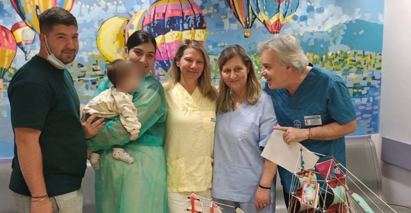 «Η ζωή νίκησε τον θάνατο» - Βγήκε από τη ΜΕΘ το μωρό από τη Ζάκυνθο που είχε προσβληθεί από μηνιγγίτιδα