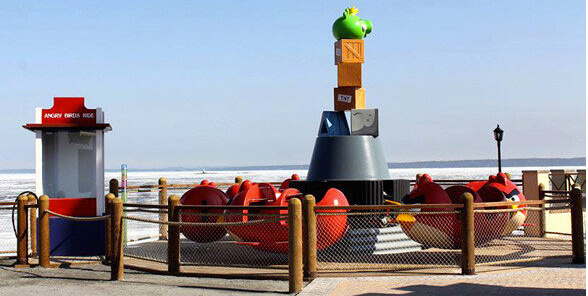 Εγκαινιάζεται πάρκο με τα περίφημα Angry Birds